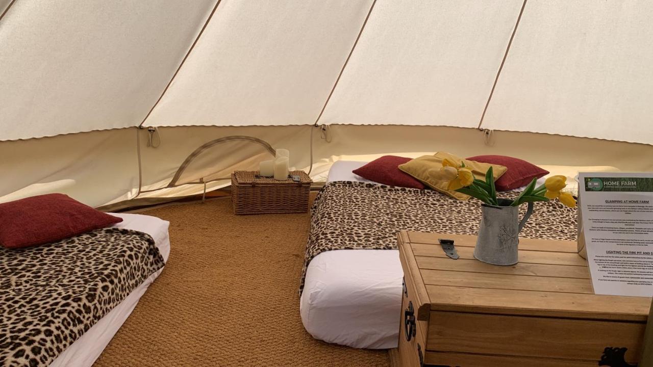 Home Farm Radnage Glamping Bell Tent 6, With Log Burner And Fire Pit Хай-Вайкомб Экстерьер фото